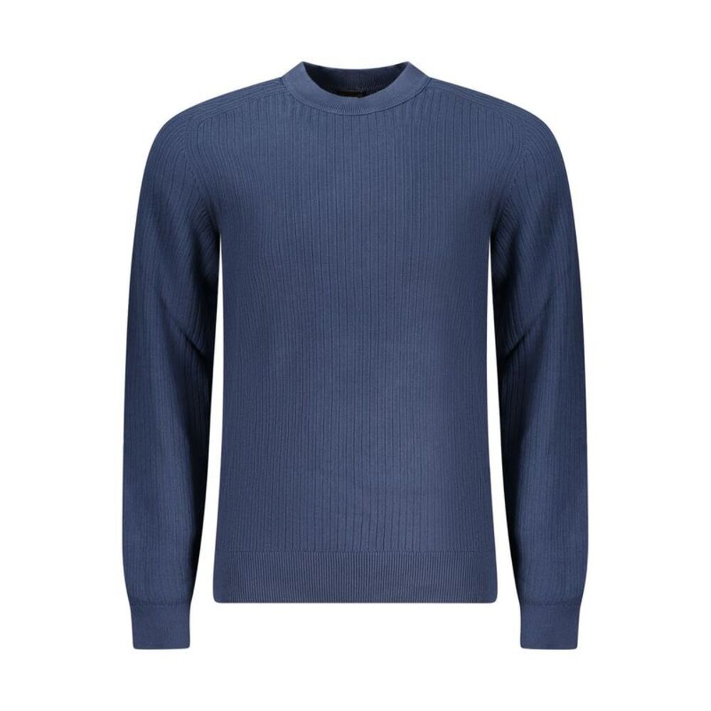 Hugo Boss Blue Cotton Men's Men's Sweater